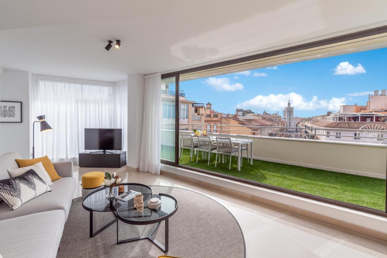 Exclusive Penthouse & Terrace By Ele Apartments Малага Экстерьер фото