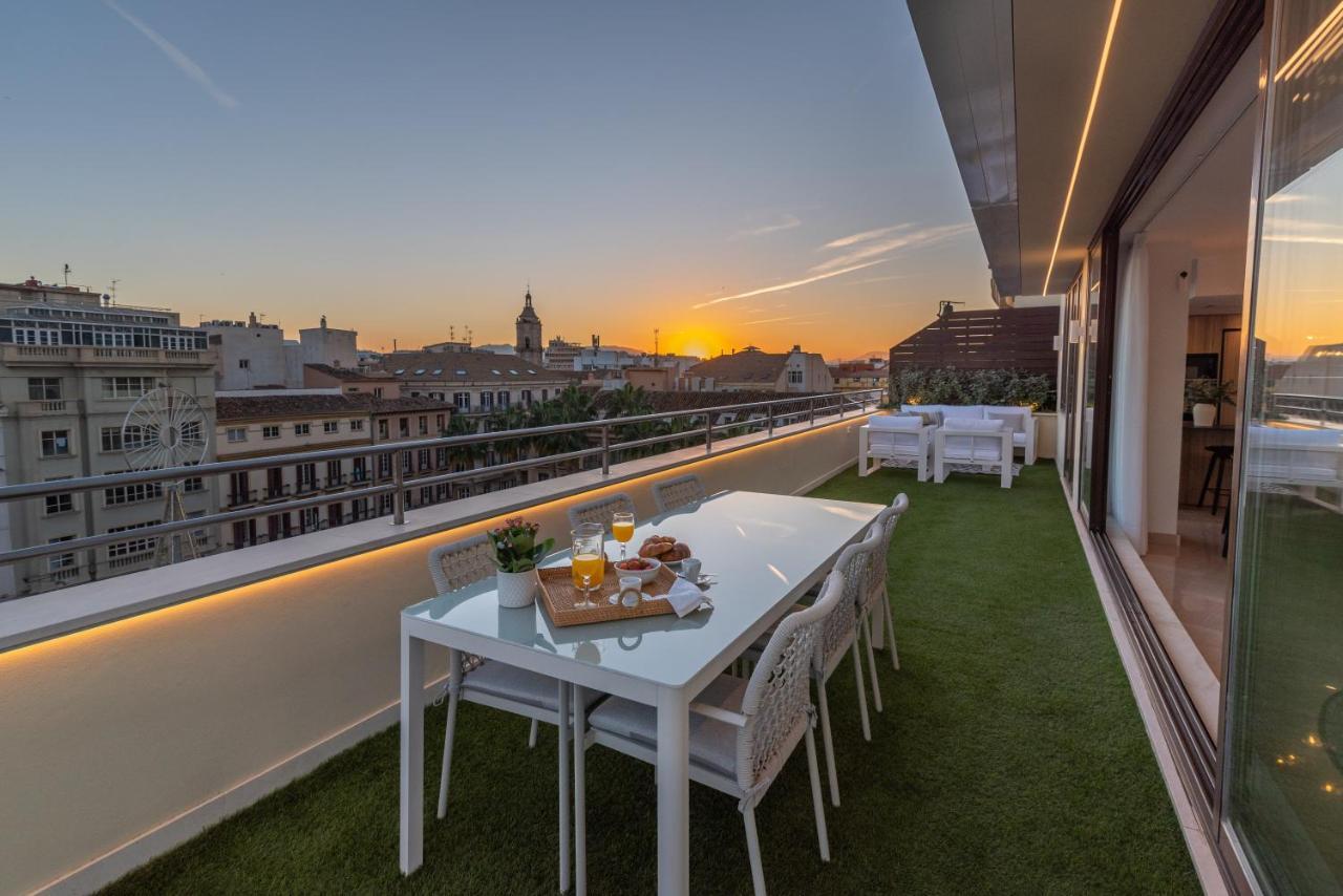 Exclusive Penthouse & Terrace By Ele Apartments Малага Экстерьер фото
